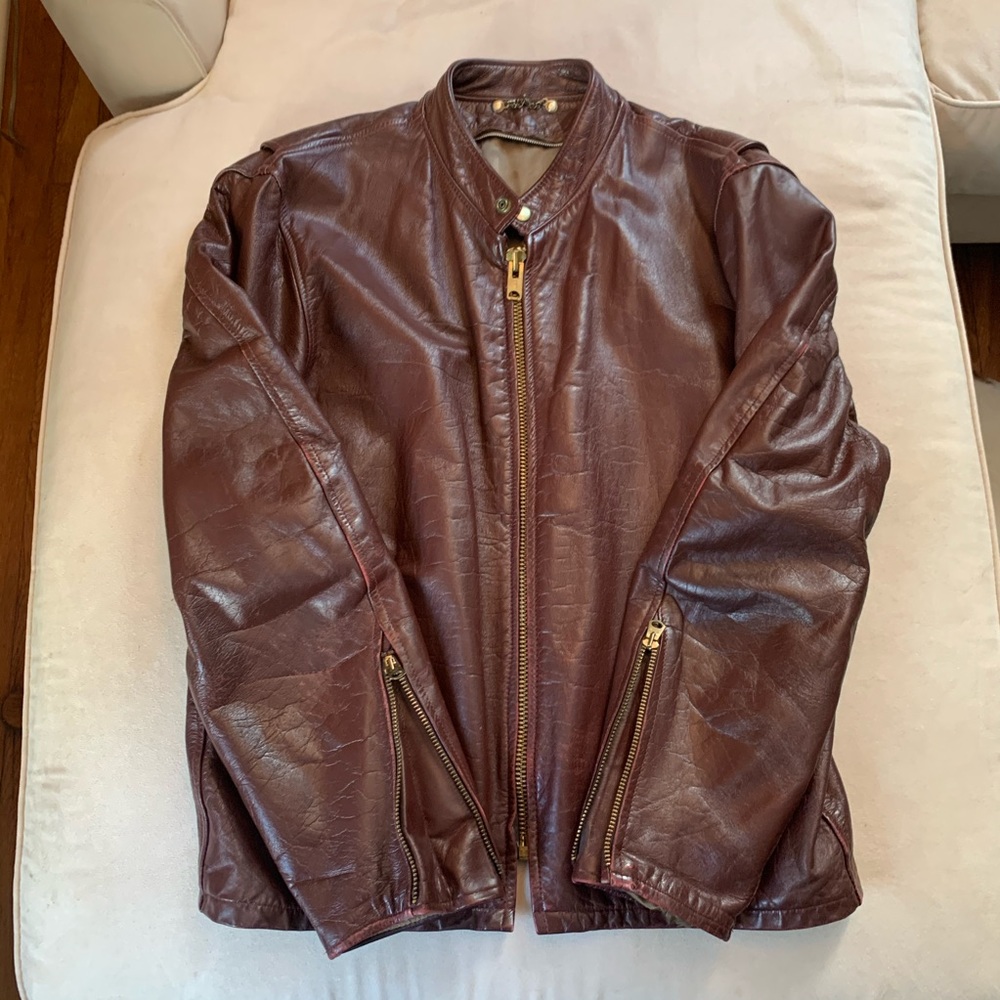 VTG Burgundy Cafe Racer